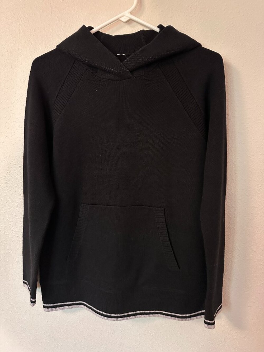 Lululemon Soothe Away Hoodie Black/Stargaze Women's Size Small